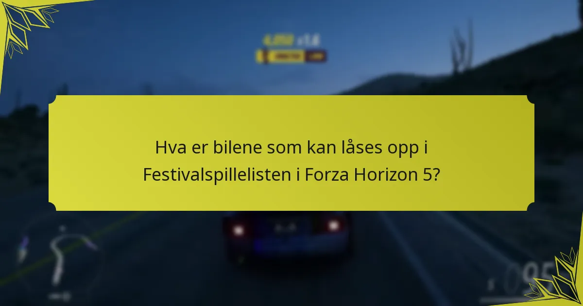 Hva er arrangement-spesifikke belønninger i Forza Horizon 5?