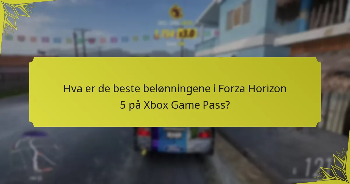 Hvordan kan spillere tjene belønninger i Forza Horizon 5?
