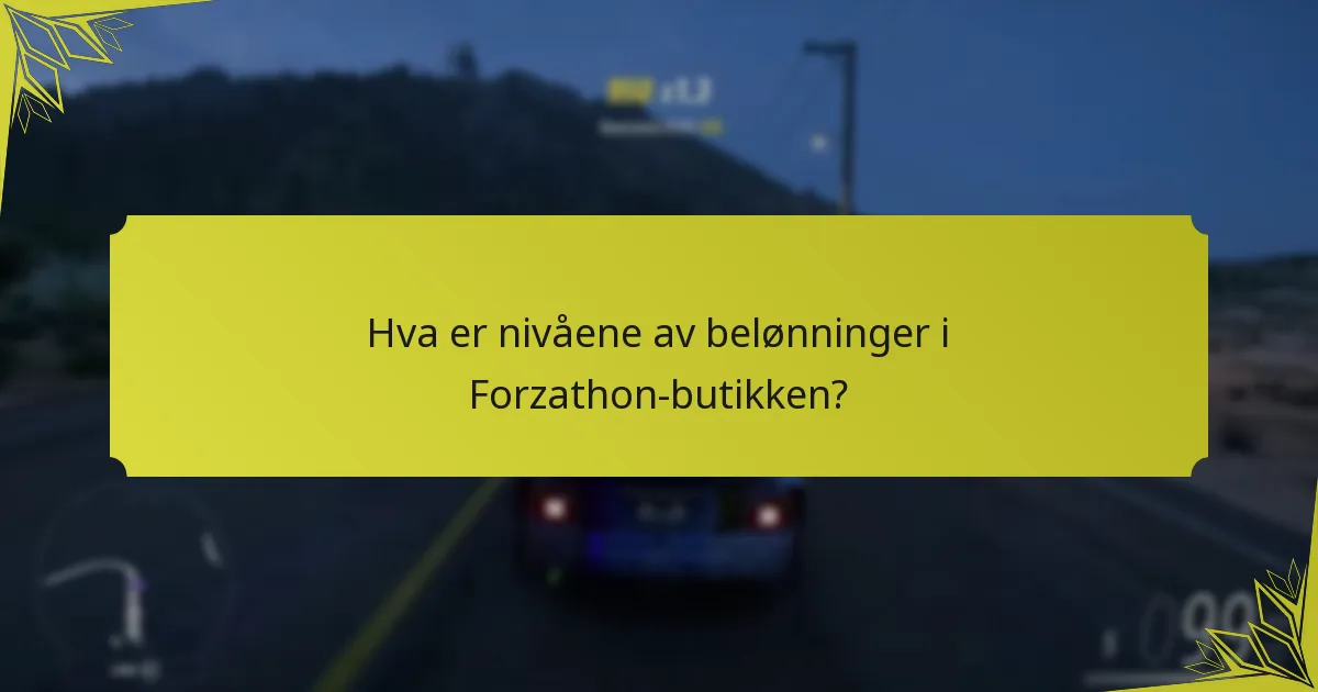 Hva er deltakelseskravene for Forzathon-arrangementer?