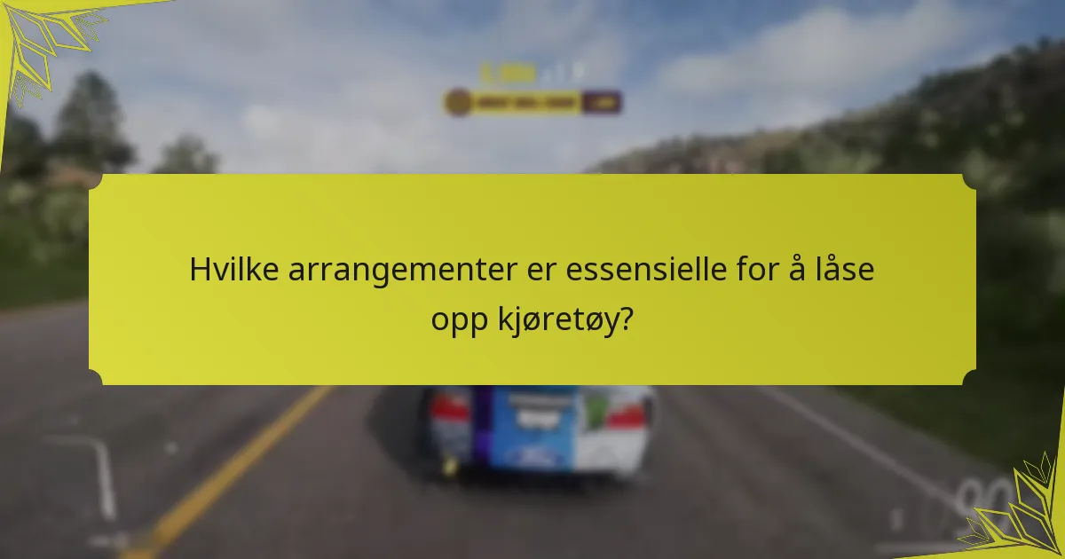 Hva er sjeldenheten til sesongmessige kjøretøy i Forza Horizon 5?
