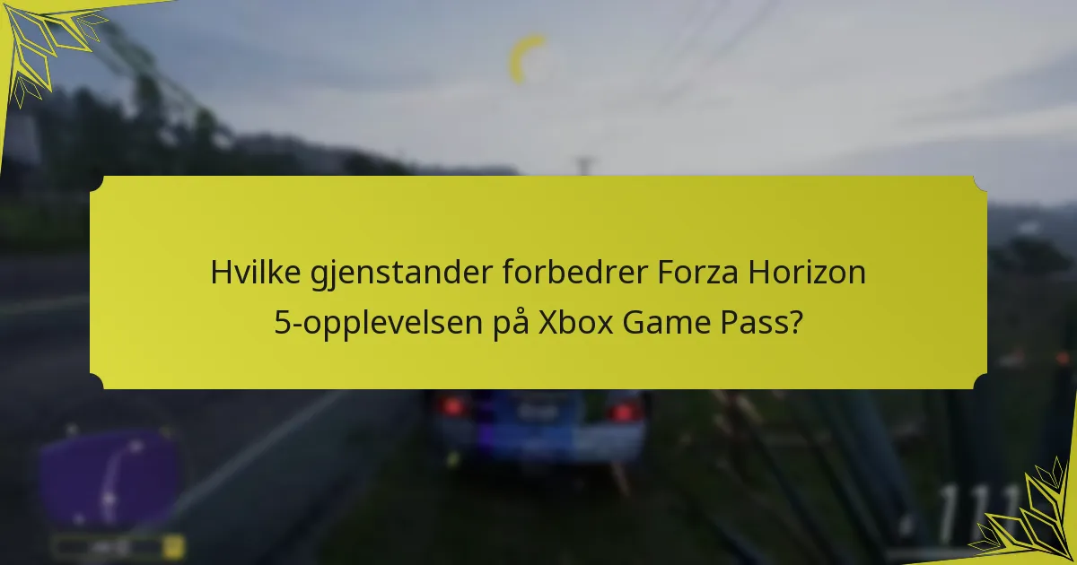 Hvordan former spillopplevelser oppfatningen av Forza Horizon 5?