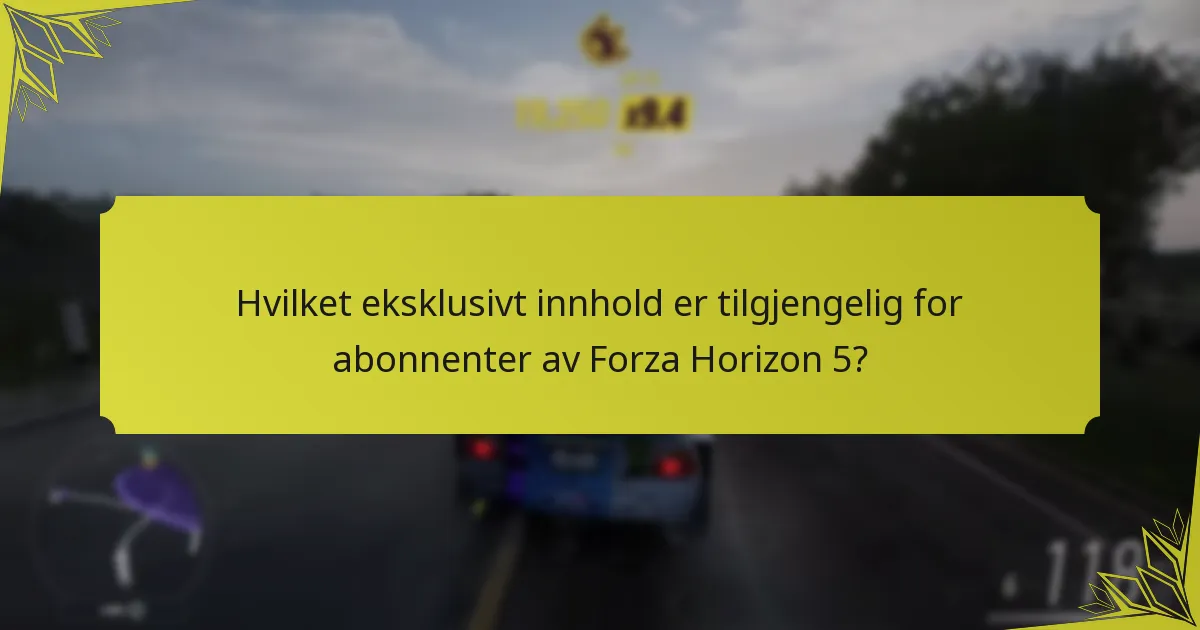 Hvordan forbedrer Game Pass Ultimate spillerengasjementet i Forza Horizon 5?