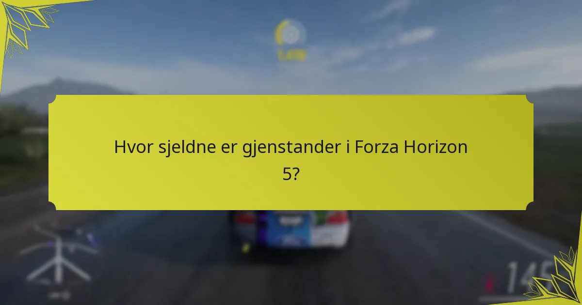 Hva er fellesskapsinnsiktene om gjenstanders tilgjengelighet?
